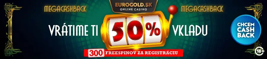Mega cashback eurogold casino bonus
