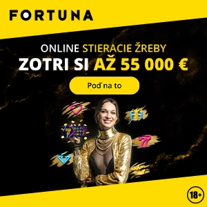 Fortuna online stieracie žreby