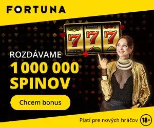 Fortuna promo akcia free spiny