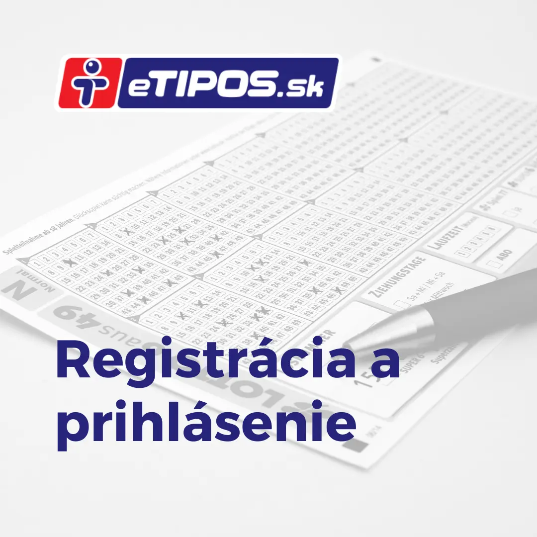 tipos prihlásenie a etipos registrácia