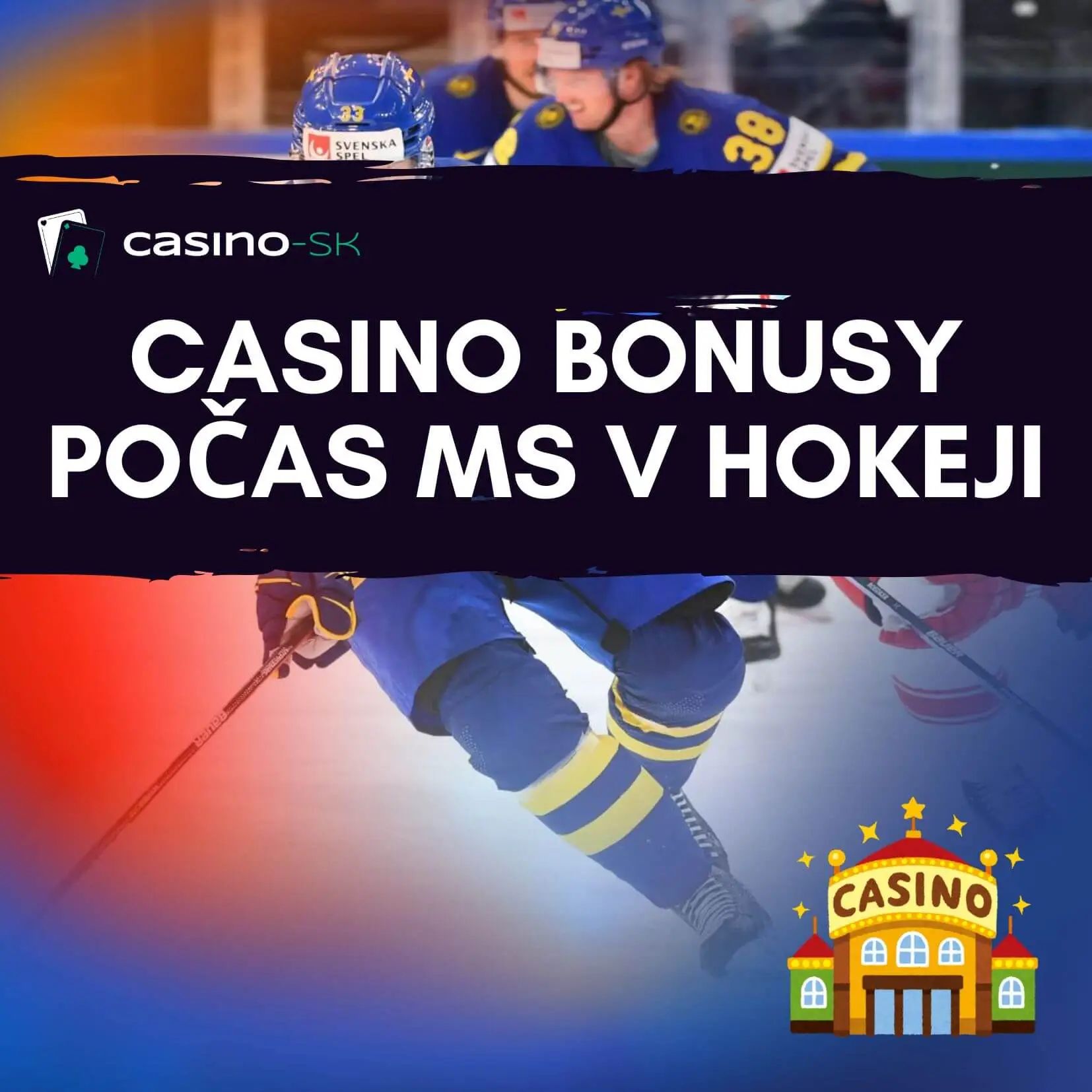 Casino bonusy počas ms v hokeji 2025