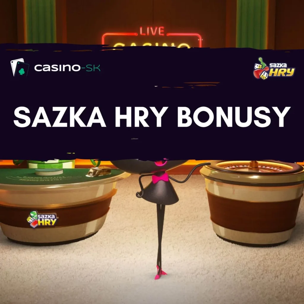 Sazka hry bonusy a live casino